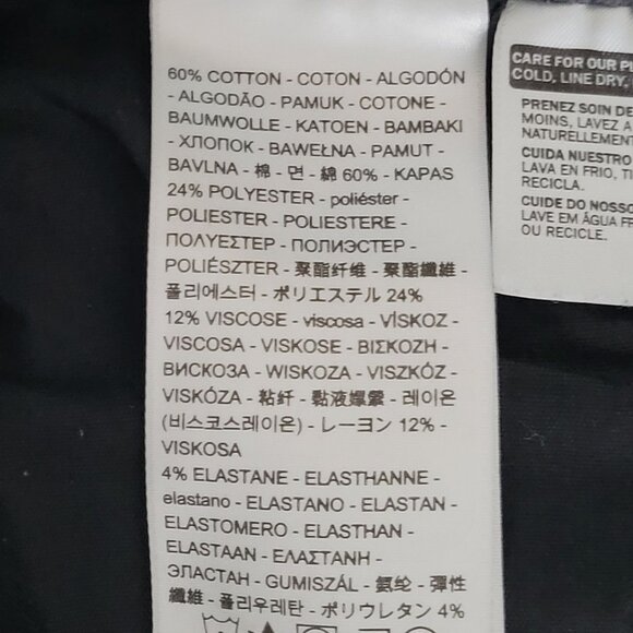 Levis 711 Skinny Jeans Womens Size 32 Black Mid-Rise Stretch Denim - Picture 7 of 8